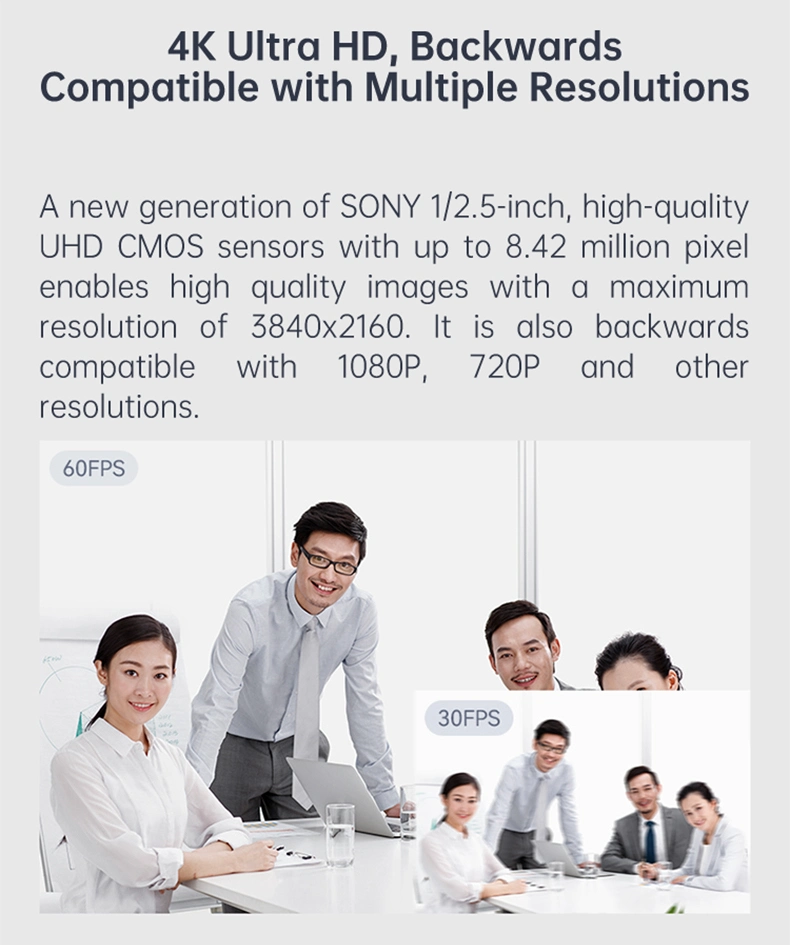 Leaderhub 4K HD Meeting System Equipment Video Conference Camera for Meeting Room