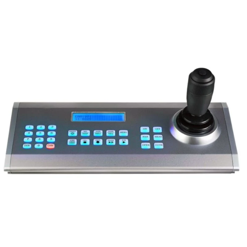 Cheap PTZ IP Joystick Keyboard Controller with RS232 / RS422 Control for Broadcasting Equipment