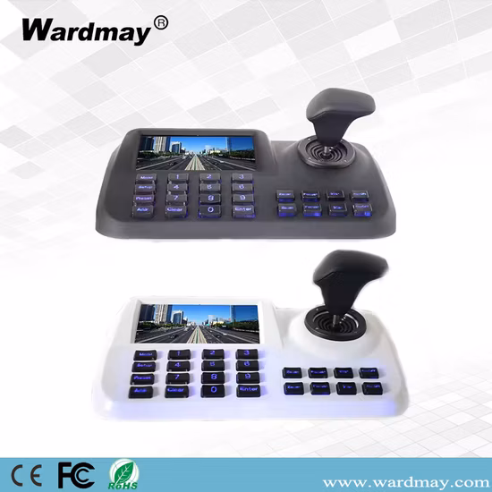 Surveillance 4.0/5.0MP IP PTZ Camera Keyboard Controller
