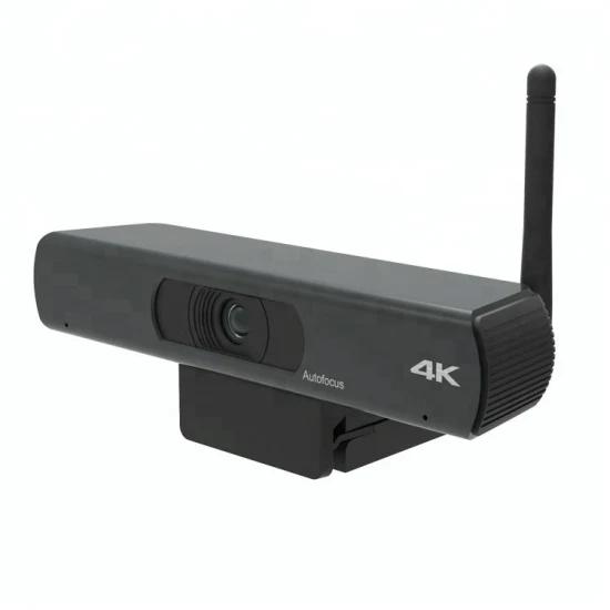 Telecamera per videoconferenze USB 4K Ultra HD con webcam a tracciamento automatico