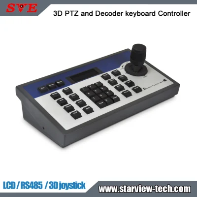 Controller tastiera telecamera di sicurezza 3D PTZ e decoder 4001et