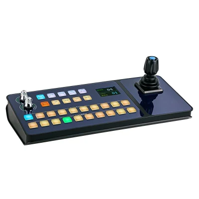 Controller tastiera joystick 4D PTZ economico con controller RS422/RS232/RS485 per telecamera Ndi PTZ Vmix